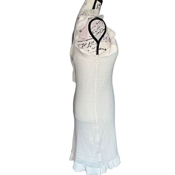 New Anthropologie white crochet dress small - Picture 5 of 8